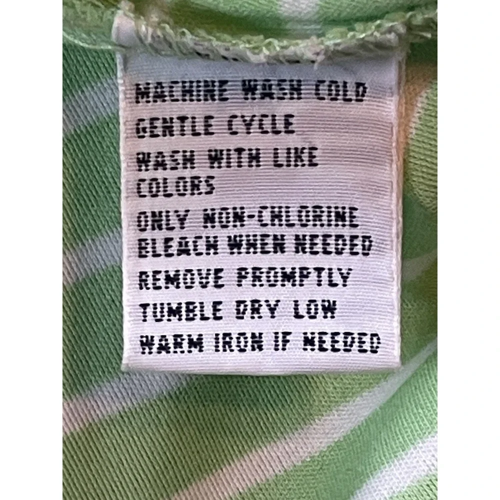 Vintage Polo By Ralph Lauren Pima Interlock Polo Shirt Mens XL Lime Green Stripe